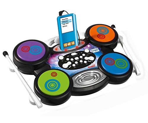 Simba Toys 106835639 - My Music World I-Drum, MP3-fähig Simba Toys 106835639 - My Music World I-Drum, MP3-fähig von Simba