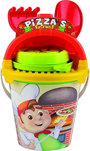 Simba 107114400 Eimergarnitur Pizza, Mehrfarbig Simba 107114400 Eimergarnitur Pizza, Mehrfarbig von Simba