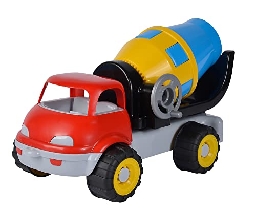 Betonmischer, Sandspielzeug, 38cm, Reifen Softmaterial, ab 10 Monate, Weiß von Simba
