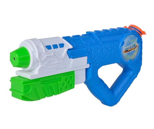 Simba 107276055 - Waterzone Water Blaster 3000, Wasserpistole, Pumpmechanismus, Tankvolumen: 800ml, Reichweite: 8m, Blau Simba 107276055 - Waterzone Water Blaster 3000, Wasserpistole, Pumpmechanismus, Tankvolumen: 800ml, Reichweite: 8m, Blau von Simba