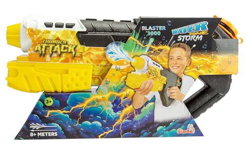 Waterzone Storm Blaster 3000, farbig Bedruckt, Pumpmechanismus, Tankvolumen: 800ml, Reichweite: 8m, 32cm, ab 3 Jahren Waterzone Storm Blaster 3000, farbig Bedruckt, Pumpmechanismus, Tankvolumen: 800ml, Reichweite: 8m, 32cm, ab 3 Jahren von Simba