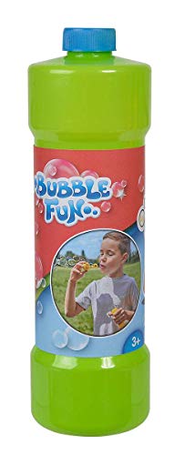 Simba 107282325 - Bubble Fun Seifenblasen Flasche, es wird nur ein Artikel geliefert, 1 Liter Lauge, ab 3 Jahre von Simba
