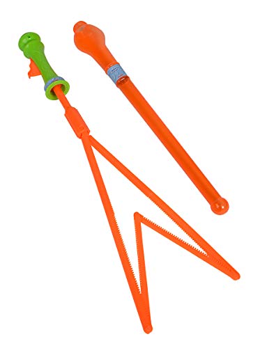 Simba 107286005 - Bubble Fun Seifenblasen Stab XL, Faltmechanismus, Riesenseifenblasen, 220ml Lauge, 61cm, ab 3 Jahre Simba 107286005 - Bubble Fun Seifenblasen Stab XL, Faltmechanismus, Riesenseifenblasen, 220ml Lauge, 61cm, ab 3 Jahre von Simba