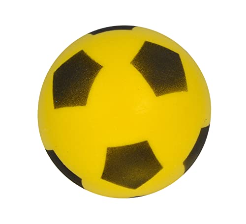 Simba 107350017 - Softball, 3-fach sortiert, es wird nur ein Artikel geliefert, blau, rot, gelb, 10cm von Simba