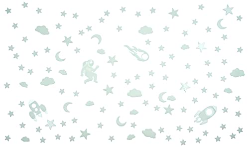 Simba 107826081 - Glow in the Dark Weltraum Mega Set, mit Klebegummi, Kinderzimmer Deko, 120 Teile, Astronaut, Raketen, ab 3 Jahre Simba 107826081 - Glow in the Dark Weltraum Mega Set, mit Klebegummi, Kinderzimmer Deko, 120 Teile, Astronaut, Raketen, ab 3 Jahre von Simba