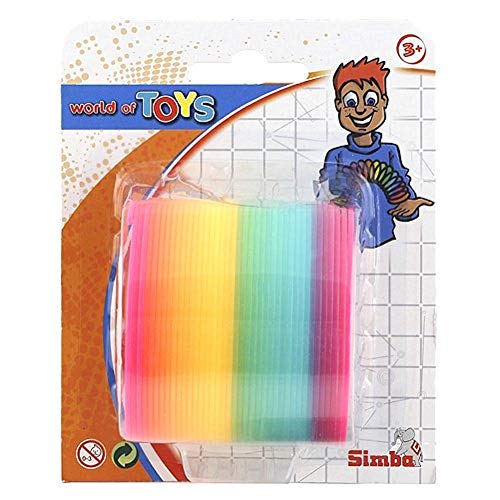 Simba 108616295 - Magic Spring - Basic 6cm, in Regenbogenfarben, 6x7,5cm, ab 3 Jahre von Simba