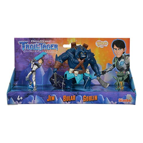 Simba 109211000 Trolljäger 3Er Figurenset Mit Jim, Bular Und Goblin, Mehrfarbig Mehrfarbig Simba 109211000 Trolljäger 3Er Figurenset Mit Jim, Bular Und Goblin, Mehrfarbig Mehrfarbig von Simba