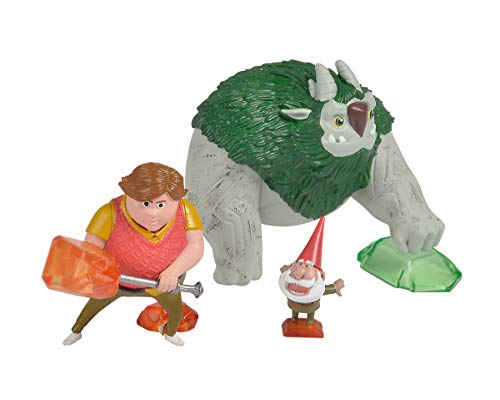 Trolljäger, 3er Figurenset mit Toby, Argh und Gnome von Simba