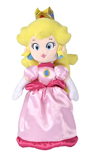 Simba 109231530 Super Mario Peach, 27cm Plüschtier, Nintendo, Plüschfigur ab den ersten Lebensmonaten, Rosa Simba 109231530 Super Mario Peach, 27cm Plüschtier, Nintendo, Plüschfigur ab den ersten Lebensmonaten, Rosa von Simba