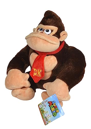 Super Mario Donkey Kong, 27cm Plüschfigur, ab den ersten Lebensmonaten geeignet von Simba