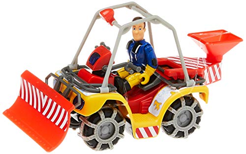 Simba 109251049038 Firefighter Vehicle with Character Feuerwehrmann Mercury Snow Fahrzeug mit Figur Sam, ab 3 Jahren, Mehrfarbig, Piccolo Simba 109251049038 Firefighter Vehicle with Character Feuerwehrmann Mercury Snow Fahrzeug mit Figur Sam, ab 3 Jahren, Mehrfarbig, Piccolo von Simba