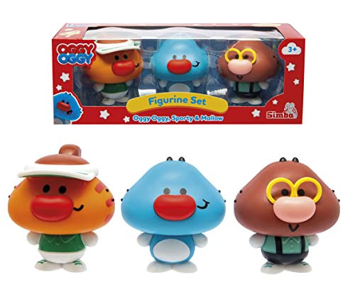 Simba 109356133 - OggyOggy Figurenset, mit Oggy, Sporty und Mallow, 7cm Spielfiguren, Kinderserie, Baby Katze, Kätzchen, ab 3 Jahren Simba 109356133 - OggyOggy Figurenset, mit Oggy, Sporty und Mallow, 7cm Spielfiguren, Kinderserie, Baby Katze, Kätzchen, ab 3 Jahren von Simba