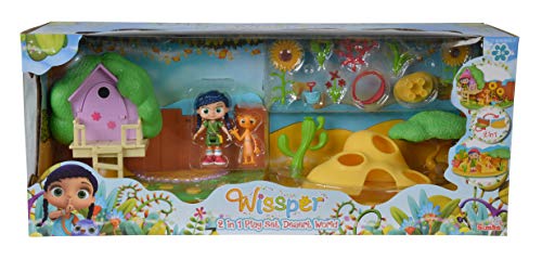 Simba 109358446 - Wissper 2-in-1 Spielset Wüstenwelt, 20 x 12 cm von Simba