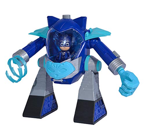 Simba 109402463 PJ Masks Turbo Roboter Catboy, mit Licht, mit Kanone, 23cm Simba 109402463 PJ Masks Turbo Roboter Catboy, mit Licht, mit Kanone, 23cm von Simba