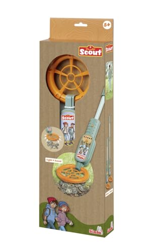 Simba 109452668 - Scout Kinder-Metalldetektor ab 5 Jahre - höhenverstellbares Metall-Suchgerät (61-81 cm) mit Licht- und Ton-Signal, Forscher- und Entdecker-Spielzeug für Mädchen und Jungen Simba 109452668 - Scout Kinder-Metalldetektor ab 5 Jahre - höhenverstellbares Metall-Suchgerät (61-81 cm) mit Licht- und Ton-Signal, Forscher- und Entdecker-Spielzeug für Mädchen und Jungen von Simba