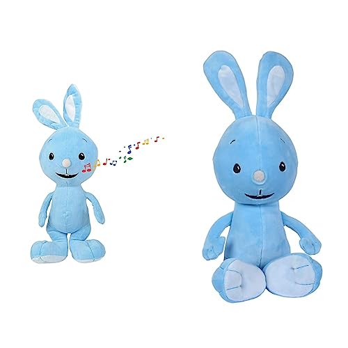Simba 109461015 - KiKANiNCHEN Sing mit Mir, Kuscheltier mit Kuschellied und DIBEDIBEDAB & 109461014 - KiKANiNCHEN Plüschfigur, 35cm Simba 109461015 - KiKANiNCHEN Sing mit Mir, Kuscheltier mit Kuschellied und DIBEDIBEDAB & 109461014 - KiKANiNCHEN Plüschfigur, 35cm von Simba