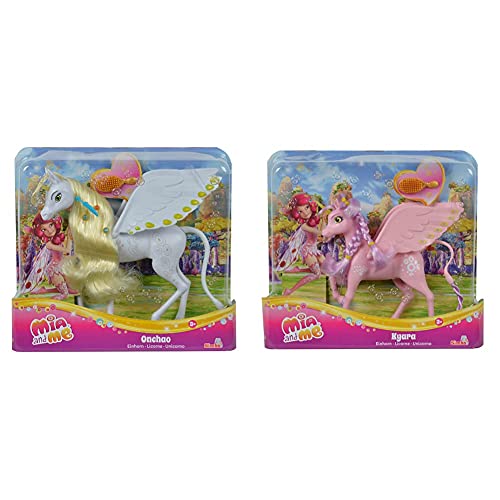 Simba 109480093 - Mia and Me Einhorn Onchao & 109480092 - Mia and Me Einhorn Kyara von Simba