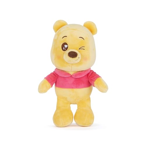 Disney Winnie the Pooh Twinkle Eye Puh Plüsch, 25cm Plüschtier, für Kinder ab den ersten Lebensmonaten von Simba