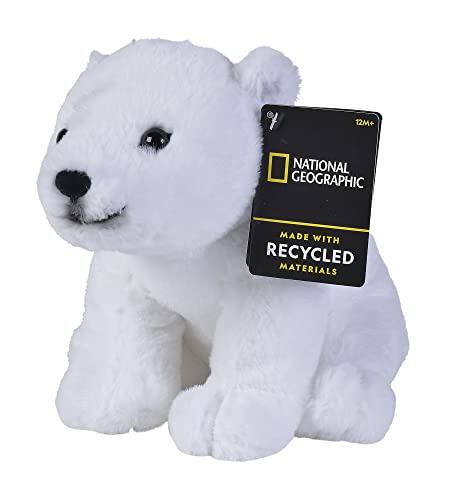 Simba 6315870107 - Disney National Geographic Eisbär, 25cm Plüschtier, für Kinder ab den ersten Lebensmonaten geeignet Simba 6315870107 - Disney National Geographic Eisbär, 25cm Plüschtier, für Kinder ab den ersten Lebensmonaten geeignet von Simba