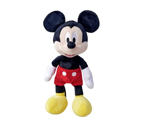 Simba 6315870225 - Disney Mickey Mouse, 25cm Plüschtier, Kuscheltier, Micky Maus, ab den ersten Lebensmonaten von Simba