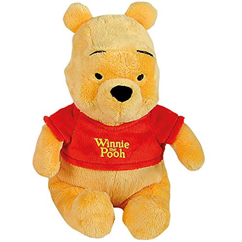 Simba 6315872630 - Disney Winnie the Pooh, 25cm Puuh Bär, Plüschtier, Kuscheltier, Teddybär, ab den ersten Lebensmonaten von Simba