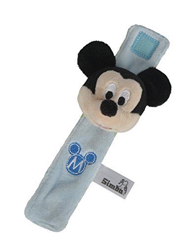 Simba 6315874805 - Disney Mickey Maus, Armrassel, 17 cm, blau von Simba