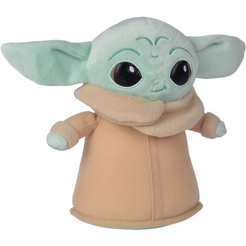 Simba 6315875804 - Disney Mandalorian Grogu, 18cm Plüschfigur, The Child, ab den ersten Lebensmonaten geeignet, Grüne Simba 6315875804 - Disney Mandalorian Grogu, 18cm Plüschfigur, The Child, ab den ersten Lebensmonaten geeignet, Grüne von Simba