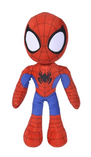 Simba 6315875810X06-Disney Marvel Spidey, 25cm Plüschfigur mit Glow in the dark Augen, Spiderman Filmfigur, Plüschspielzeug, Spinne, Comic Figur, Superheld, ab den ersten Lebensmonaten geeignet Simba 6315875810X06-Disney Marvel Spidey, 25cm Plüschfigur mit Glow in the dark Augen, Spiderman Filmfigur, Plüschspielzeug, Spinne, Comic Figur, Superheld, ab den ersten Lebensmonaten geeignet von Simba