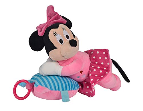Simba 6315876847 - Disney Minnie Musikspieluhr, 35cm, Plüschfigur, Babyspielzeug, ab den ersten Lebensmonaten geeignet von Simba