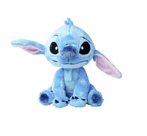 Simba 6315876953 - Disney Lilo und Stitch, Plüschtier 25cm, Kuscheltier, Plüschfigur, kuschelweich, ab den ersten Lebensmonaten geeignet, Keine von Simba