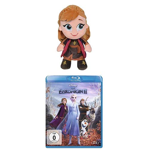Simba 6315877554 Disney Frozen 2, Chunky Anna, 25cm & Die Eiskönigin 2 (Blu-ray) von Simba