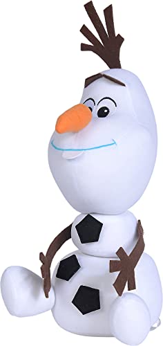 Simba 6315877559 - Disney Frozen II Klett Olaf, 30cm Plüschfigur, kann zerlegt und lustig wieder zusammengebaut werden, Schneemann, die Eiskönigin von Simba