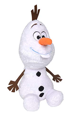 Simba 6315877638 - Disney Frozen II Olaf Schneemann, 50cm, Eiskönigin, Elsa, Plüschfigur, ab den ersten Lebensmonaten von Simba