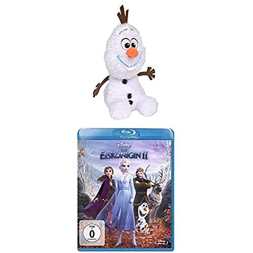 Simba 6315877641 Disney Frozen 2, Friends Olaf 25cm & Die Eiskönigin 2 (Blu-ray) von Simba