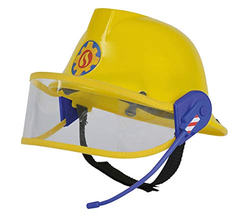 Simba 7/109258698002 Feuerwehrhelm, gelb von Simba