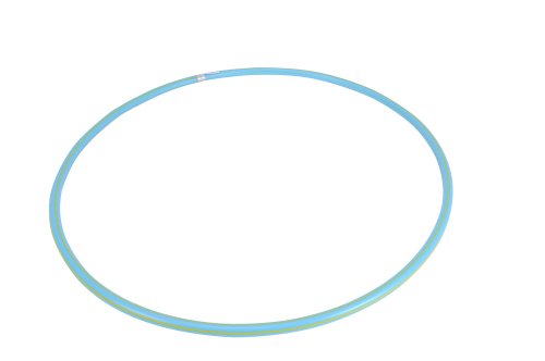 Simba 107402856 - Hula Hoop Reifen, blau oder rosa, Es wird nur ein Artikel geliefert, 60cm Durchmesser, Sportreifen, Gymnastikreifen, Fitness von Simba
