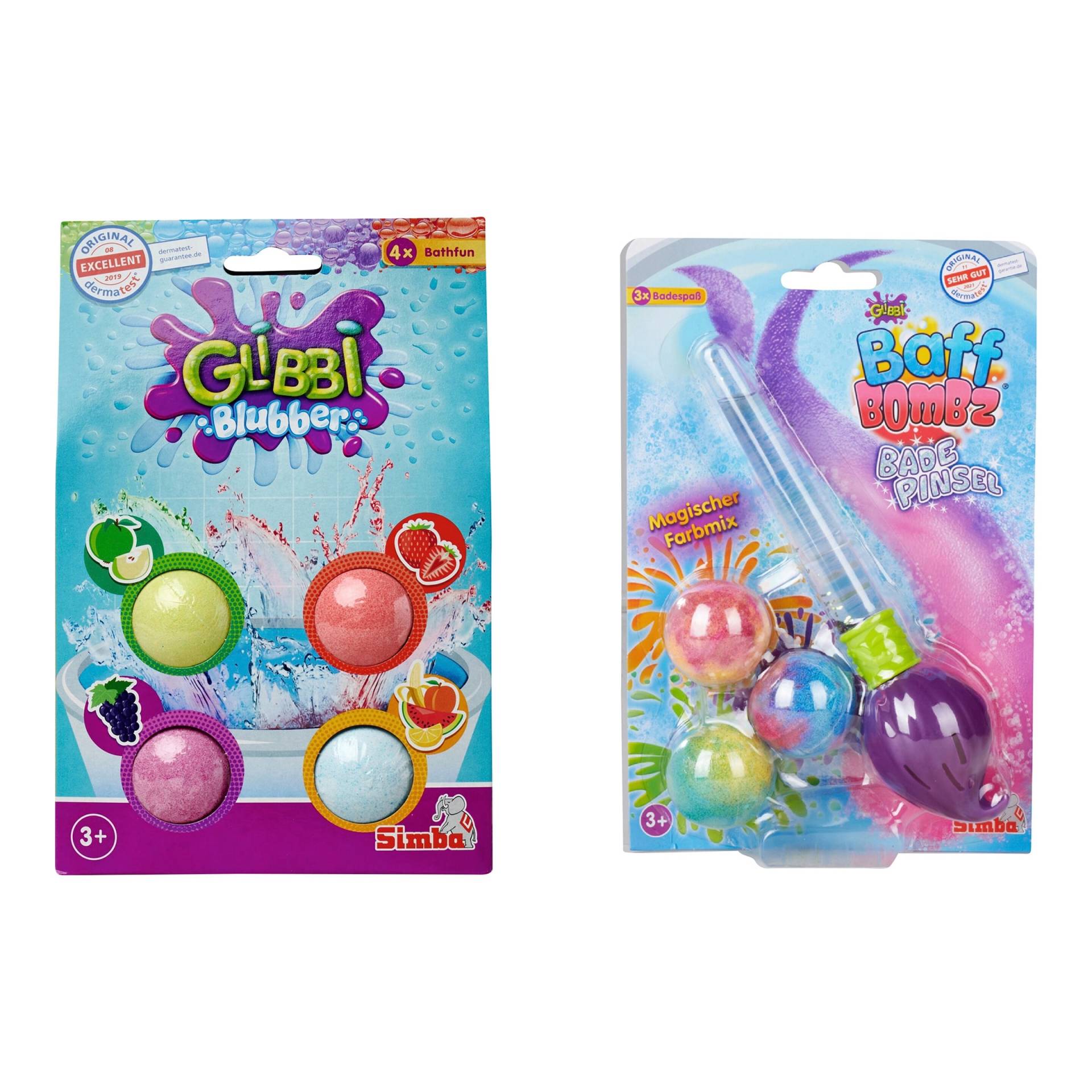 Simba Badekugeln & Pinsel Glibbi Baff Bombz von Simba