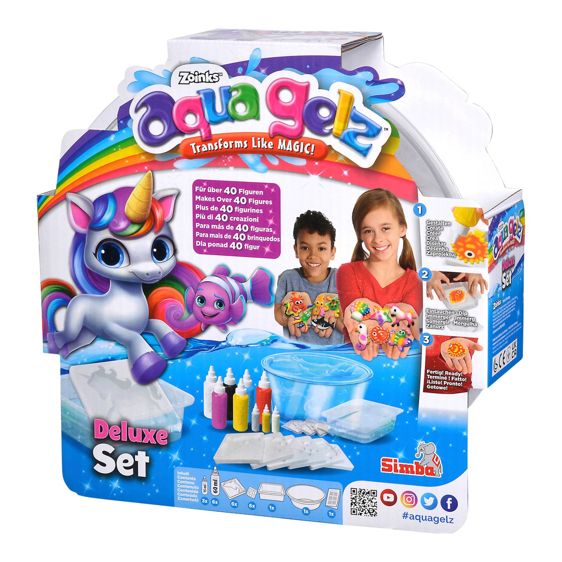 Simba Bastelset Aqua Gelz Deluxe Simba Bastelset Aqua Gelz Deluxe von Simba