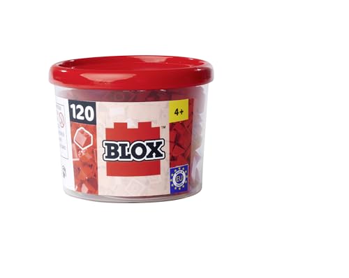 SIMBA Blox 120 Dachsteine in rot, Bausteine für Kinder ab 3 Jahren, hohe Qualität, Klemmbausteine, vollkompatibel mit vielen Anderen Herstellern SIMBA Blox 120 Dachsteine in rot, Bausteine für Kinder ab 3 Jahren, hohe Qualität, Klemmbausteine, vollkompatibel mit vielen Anderen Herstellern von Simba