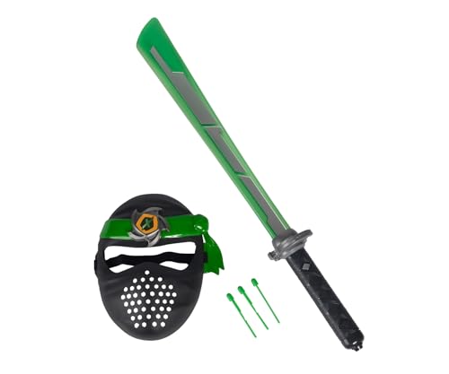Simba 108042238 - Next Ninja Schwert und Maske mit Licht, Sound und Schussfunktion, 60cm, mit Textilband, ab 3 Jahre von Simba