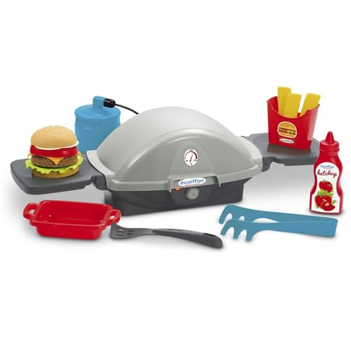 Simba Dickie 7600004665 Barbecue Gasgrill Burger Barbeque Spielset, Mehrfarbig, zzzz-s von Simba Dickie