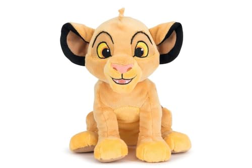 Simba Disney 25 cm mittelgroße Plüschfigur aus König der Löwen von Simba