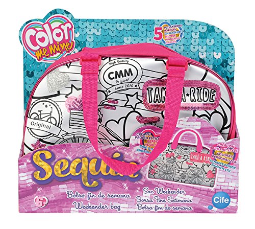 Simba Eichhorn 106379161 - Color Me Mine Sequin Weekender, Filzstift, Mehrfarbig von Simba