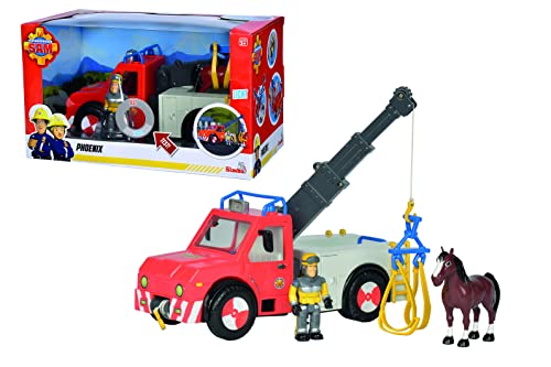 SIMBA Feuerwehrmann Sam Fahrzeug Phoenix Mit Figur 109258280038 von Simba