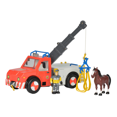 Simba Toys Feuerwehrmann Sam - Phoenix mit Figur und Pferd von Simba