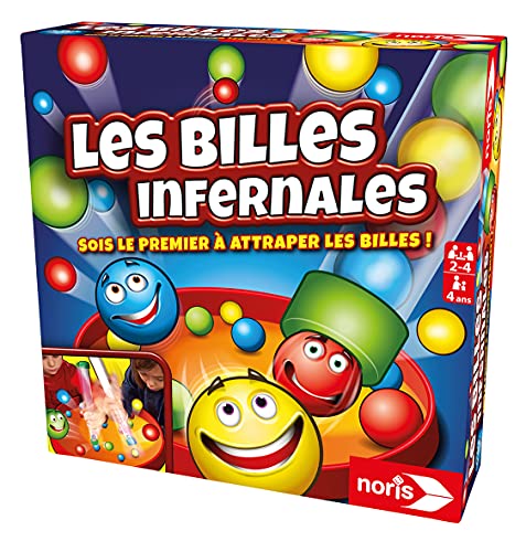 Simba - Les Billes Infernales – Gesellschaftsspiel – 2 bis 4 Spieler – 3 Schwierigkeitsstufen – ab 4 Jahren – französische Version – 6064480002 von Simba