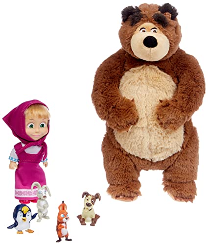 Simba Mascha und der Bär Set Plüschbär + Puppe + Tiere Simba Mascha und der Bär Set Plüschbär + Puppe + Tiere von Simba