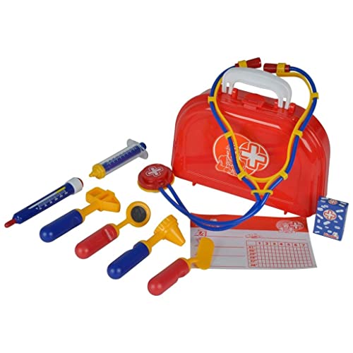 Simba 105549757 - Doktorkoffer, Arztkoffer, Rollenspiel, 10 Teile, 20x13cm, ab 3 Jahre Simba 105549757 - Doktorkoffer, Arztkoffer, Rollenspiel, 10 Teile, 20x13cm, ab 3 Jahre von Simba