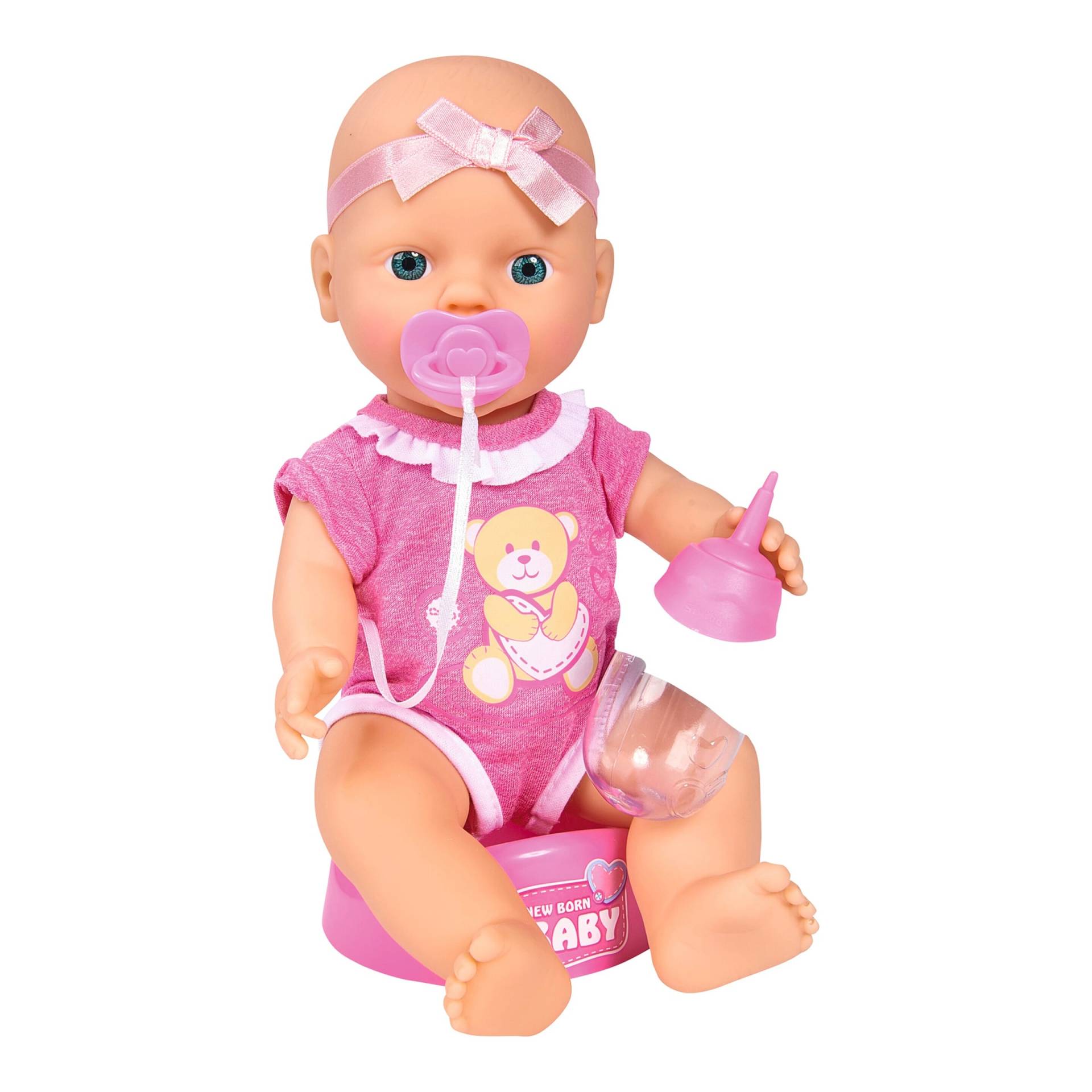Simba Puppe Niedliches Baby New Born Baby 30cm von Simba