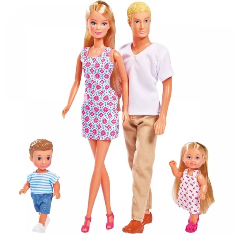 Simba Puppen Set Steffi Love Familie Xl Simba Puppen Set Steffi Love Familie Xl von Simba